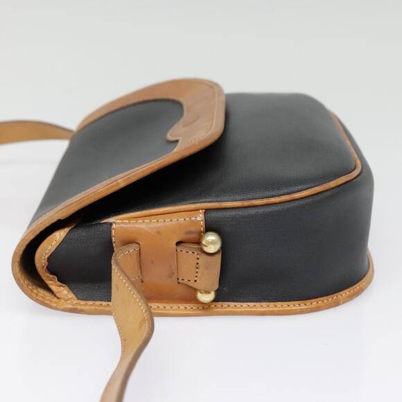 DIOR Shoulder Bag Pvc Black Gold - Picture 4 of 13